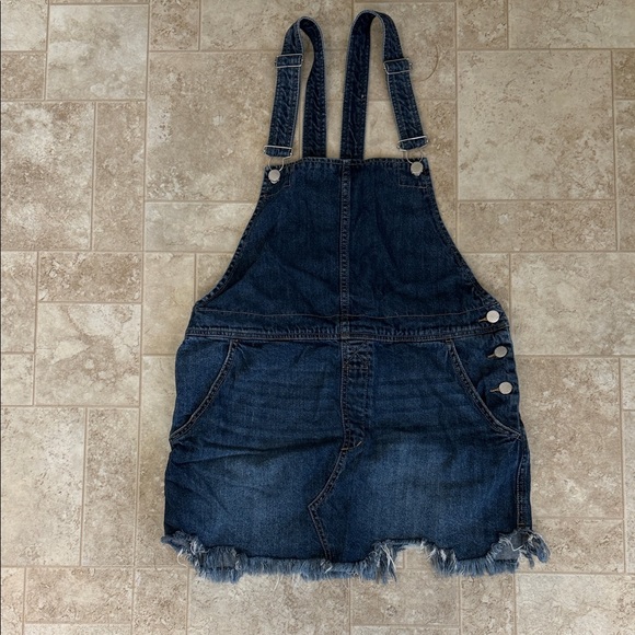Free People Dresses & Skirts - Free People Blue Denim Overalls